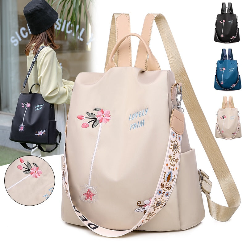 LoungeYard | Anti-Theft Large Capacity Oxford Backpack — product view 3
