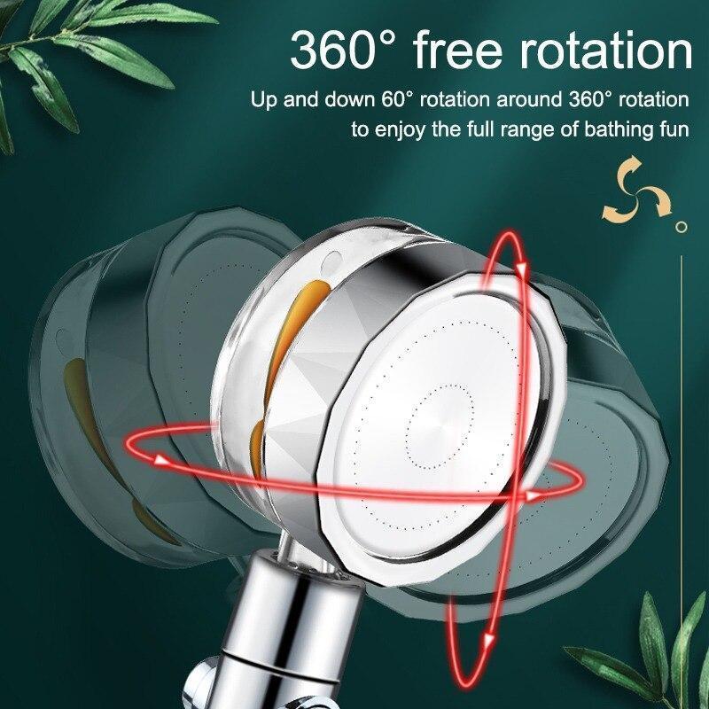 LoungeYard | Water-saving 360° rotating high-pressure shower — product view 3