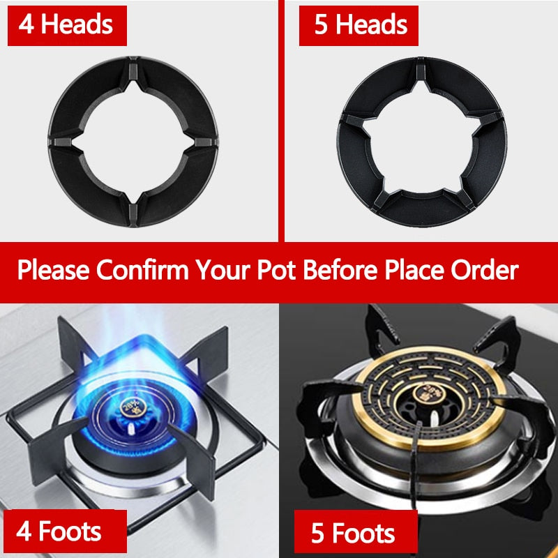 LoungeYard | Energy Saving Gas Stove Protector Bracket — product view 3