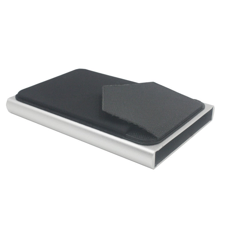 LoungeYard | Pop-Out Aluminum RFID Blocking Wallet with Quick Access Slider — product view 7