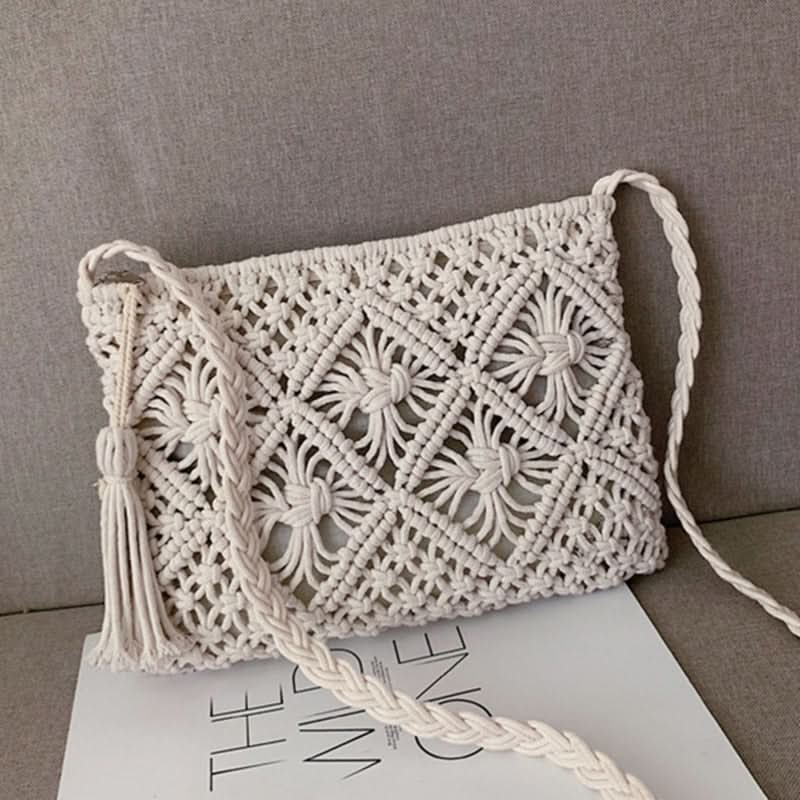LoungeYard | Woven Shoulder Bag for Women – Summer Boho Style — product view 1