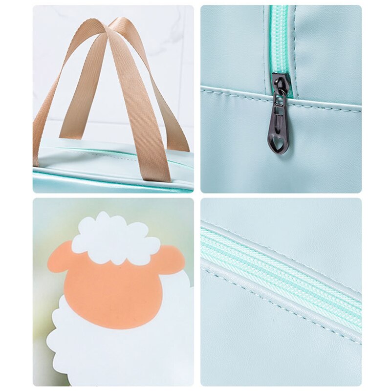 Waterproof Cosmetic Organizer Travel Bag with Wet-Dry Compartment — product view 6