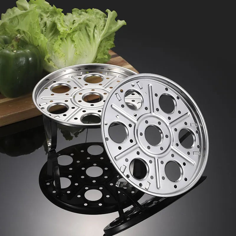 LoungeYard | Stainless Steel Quick Egg Steamer Rack — product view 2