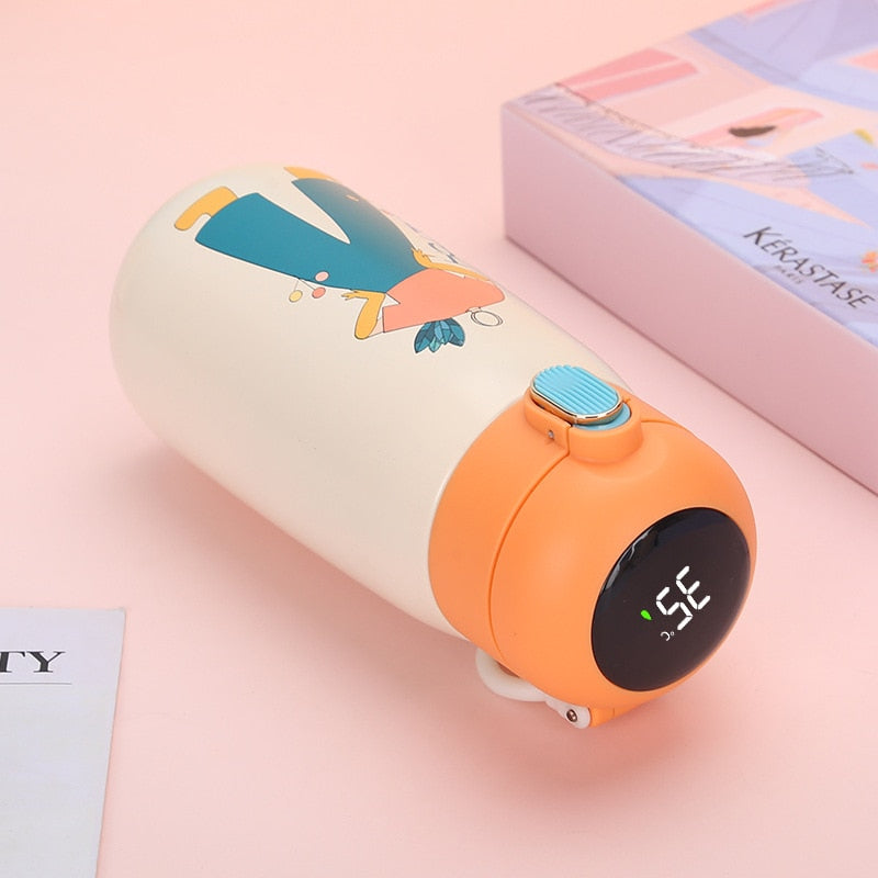LoungeYard | Funky LED Temperature Display Thermal Water Bottle — product view 1