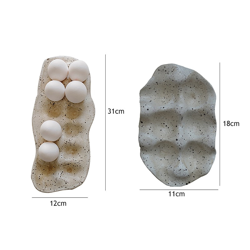 LoungeYard | Nordic Resin Egg Storage Tray — product view 6