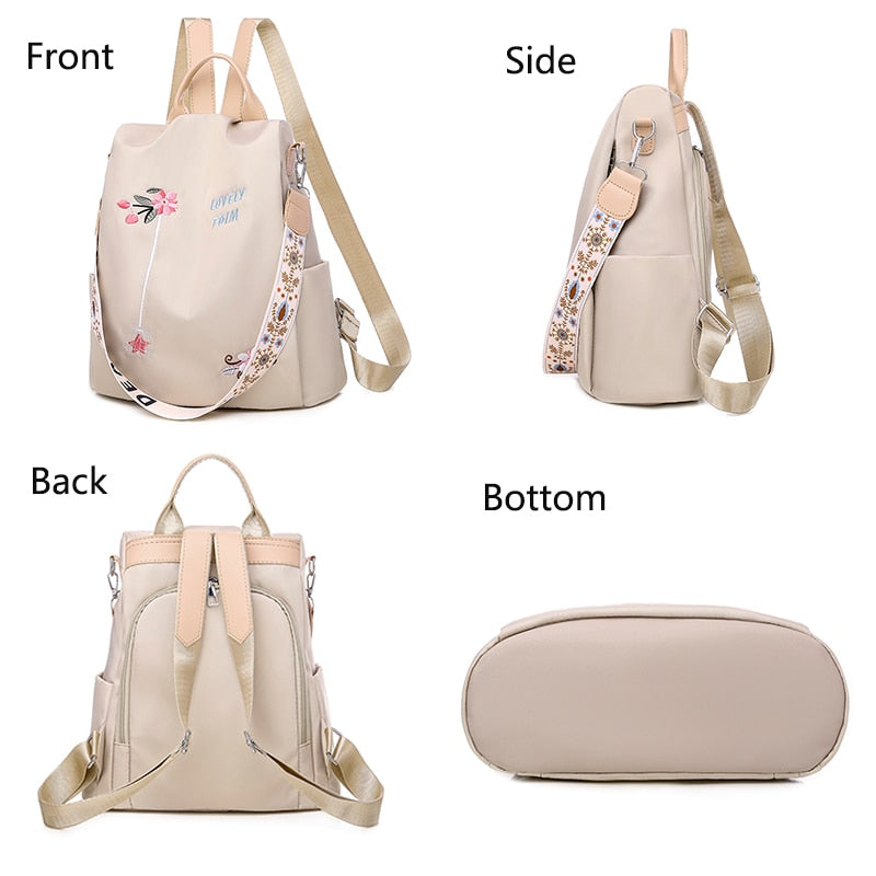 LoungeYard | Anti-Theft Large Capacity Oxford Backpack — product view 4