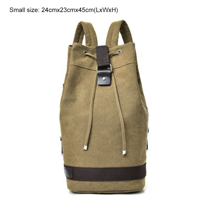 LoungeYard | Nomad Friendly Canvas Bucket Bag Backpack — product view 1
