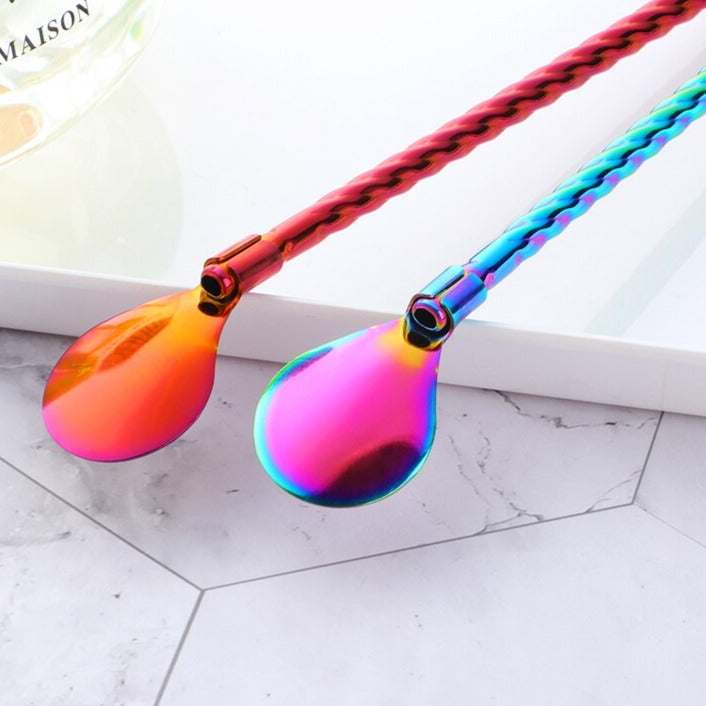 LoungeYard | Reusable Long Handle Spoon Straw — product view 6