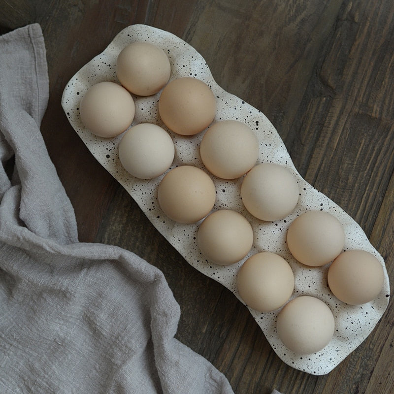 LoungeYard | Nordic Resin Egg Storage Tray — product view 3