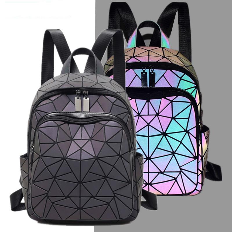 LoungeYard | Rainbow Rise Luminous Holographic Backpack — product view 5