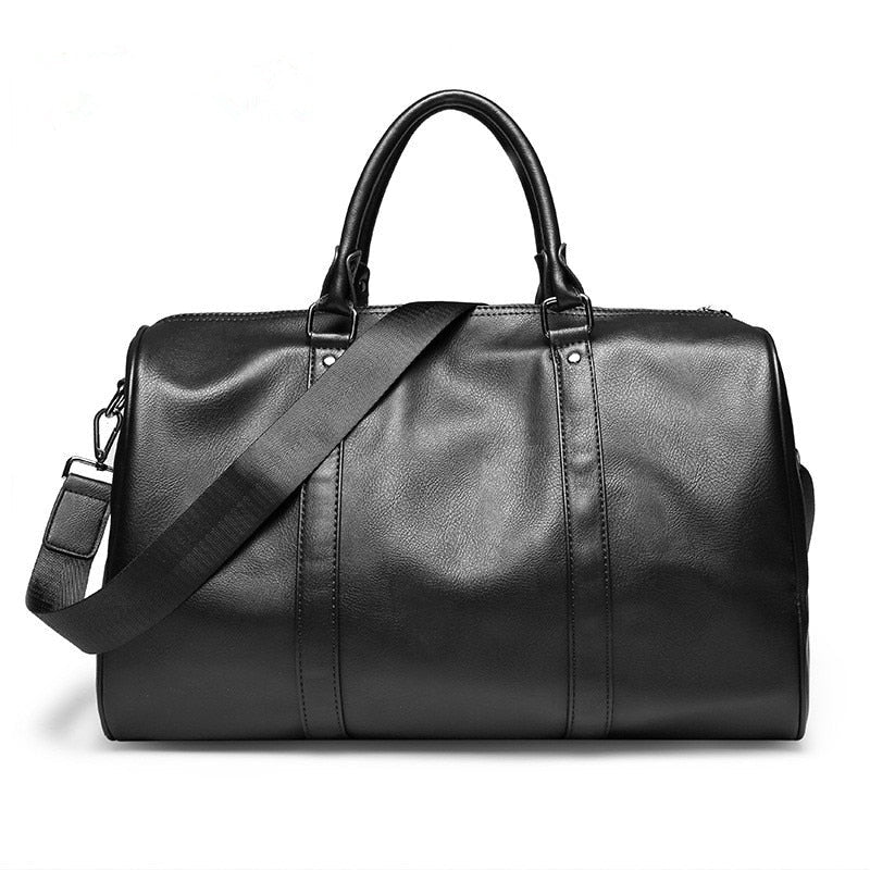 LoungeYard | Stylish Leather Men’s Travel Bag – Perfect for Long and Short Trips — product view 1