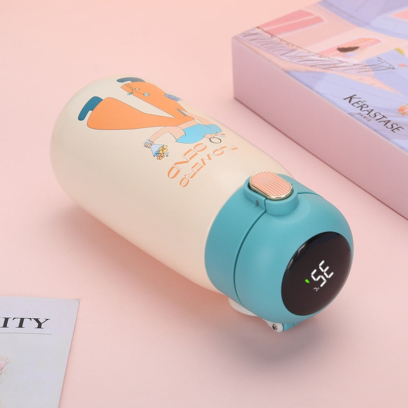 LoungeYard | Funky LED Temperature Display Thermal Water Bottle — product view 2