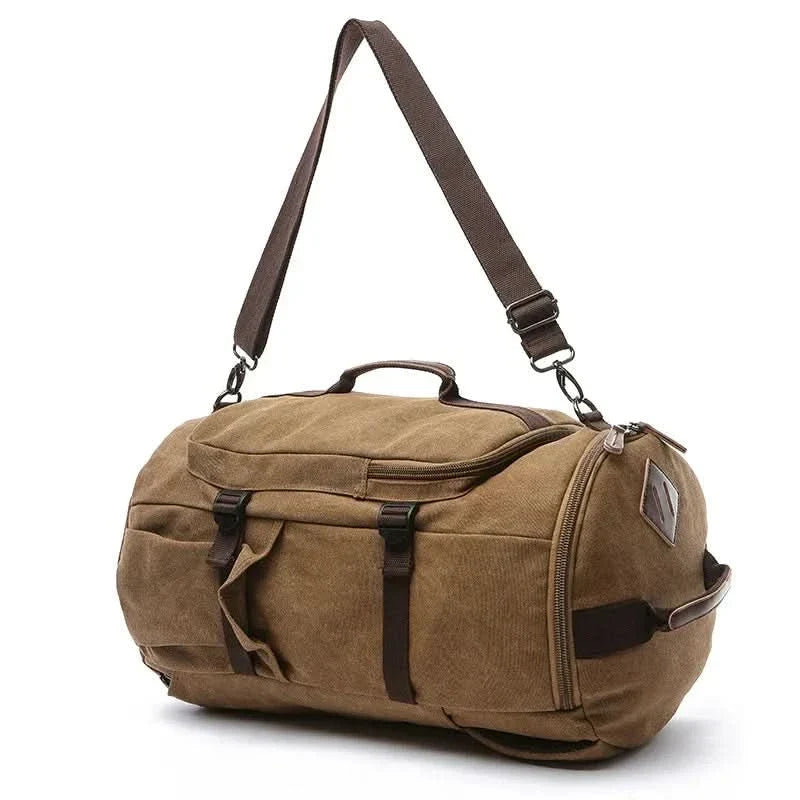 LoungeYard | Men’s Canvas Duffle Bag for Travel & Daily Use — product view 2