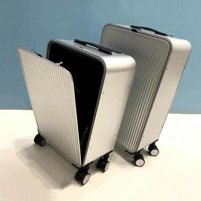 LoungeYard | 100% Aluminum Hardshell Suitcase – Valparaíso — product view 2