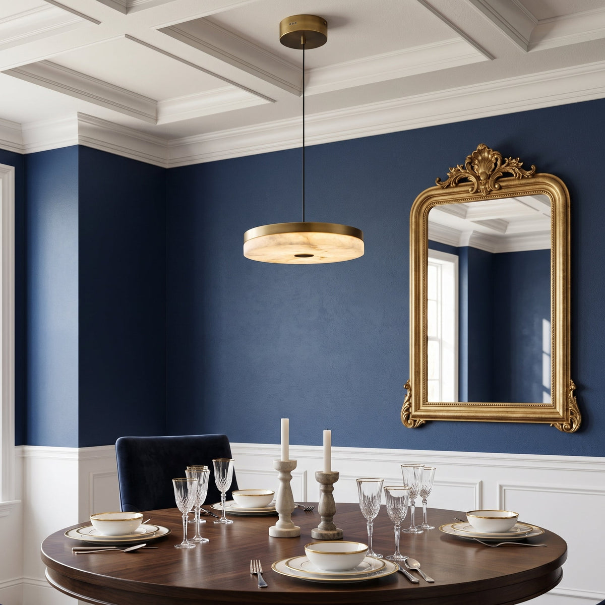 Halcyon Alabaster Pendant Light — product view 7