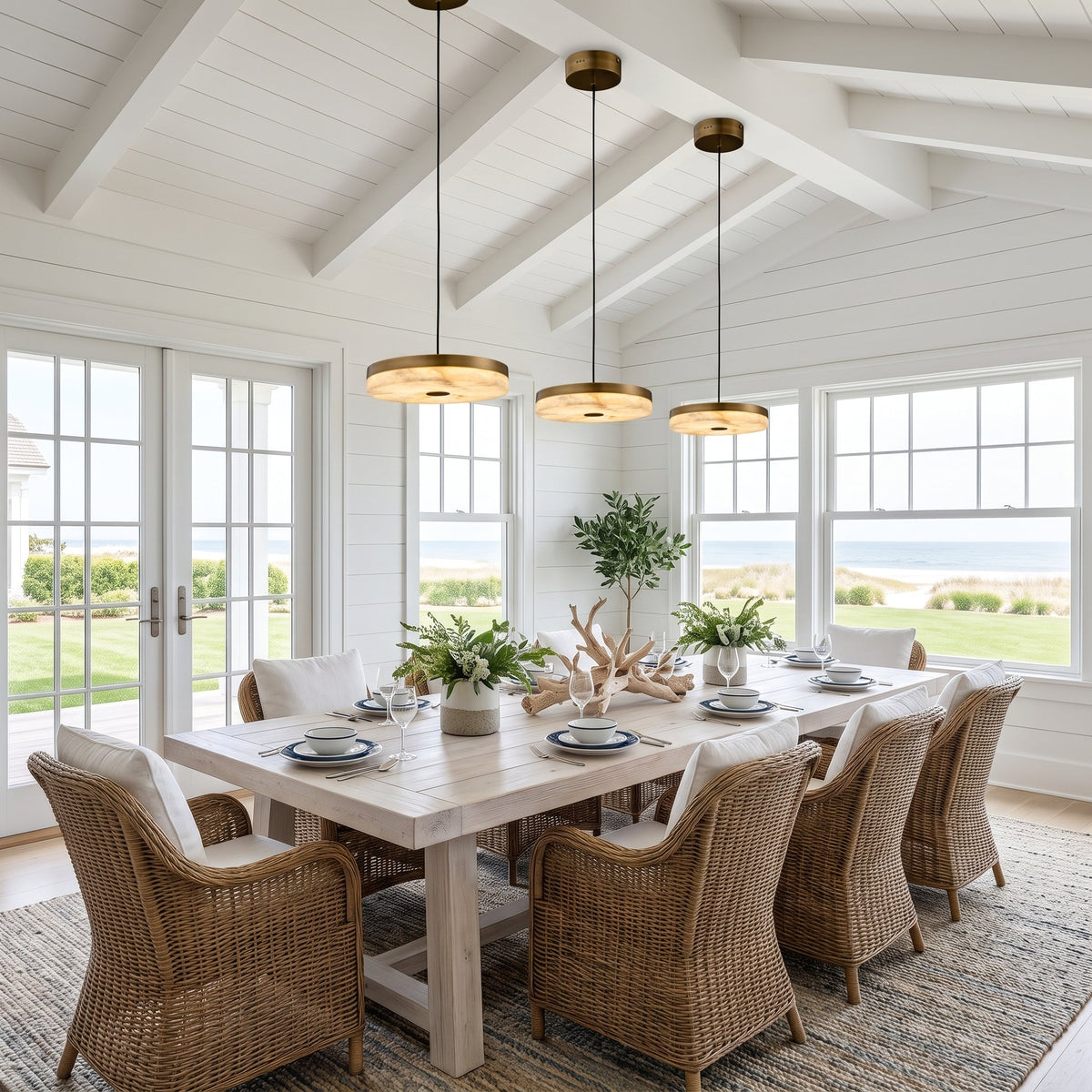 Halcyon Alabaster Pendant Light — product view 5