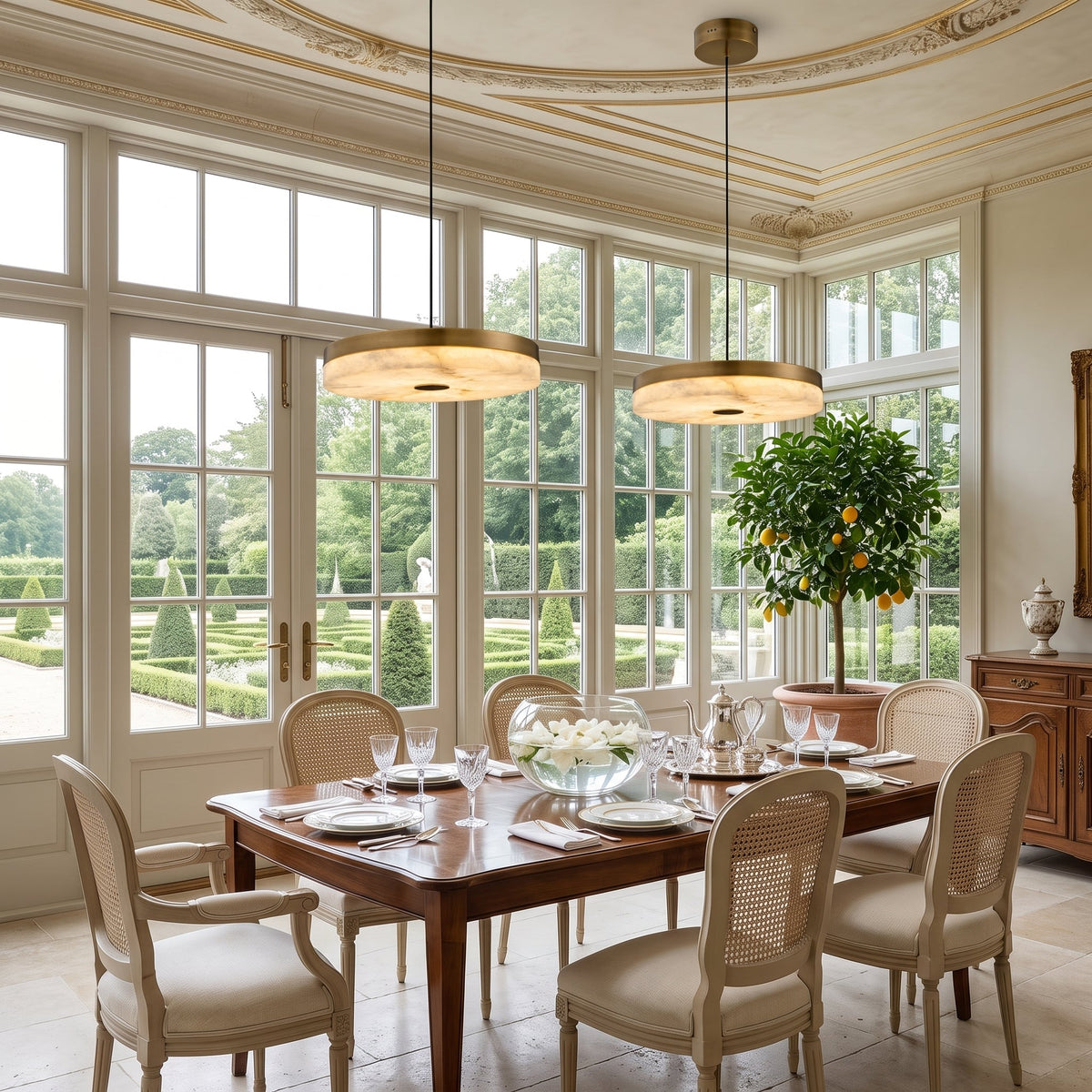 Halcyon Alabaster Pendant Light — product view 3