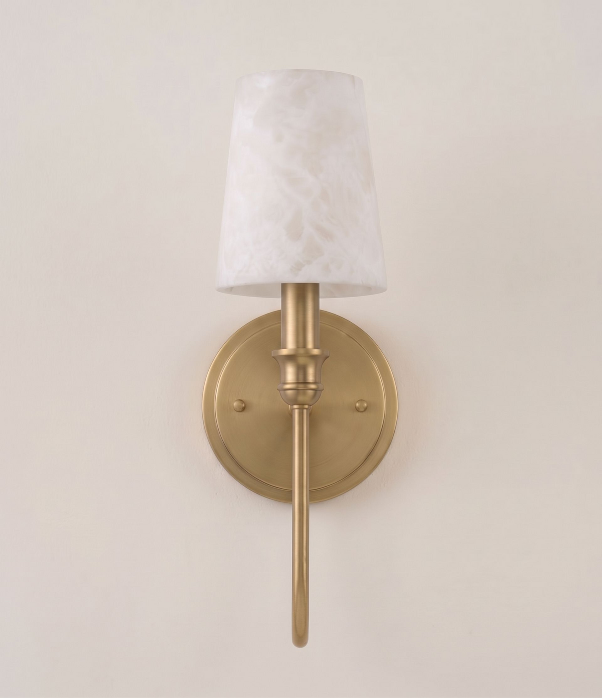 Harp Alabaster Wall Sconce — product view 7