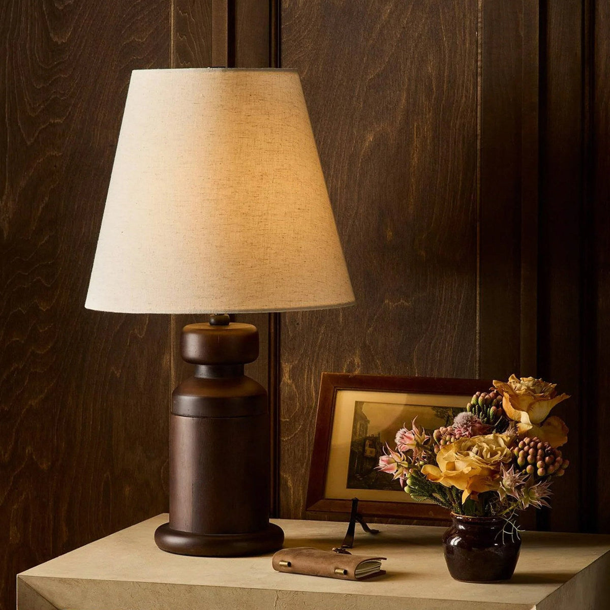 Harrison Wood Table Lamp — product view 4