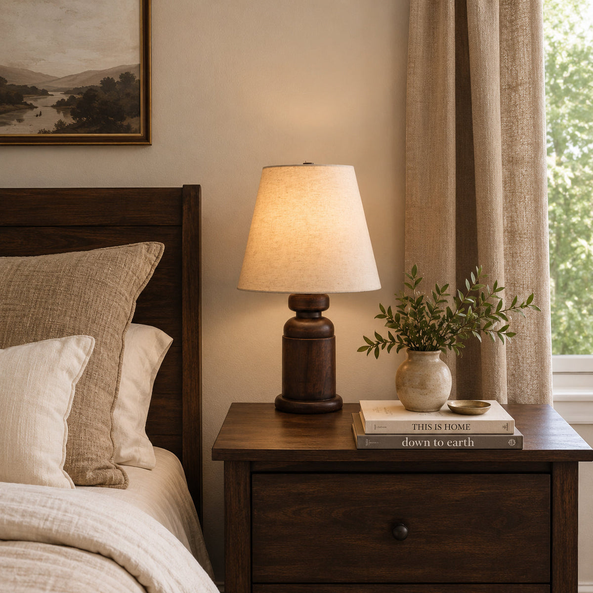 Harrison Wood Table Lamp — product view 5