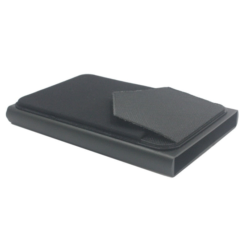 LoungeYard | Pop-Out Aluminum RFID Blocking Wallet with Quick Access Slider — product view 1