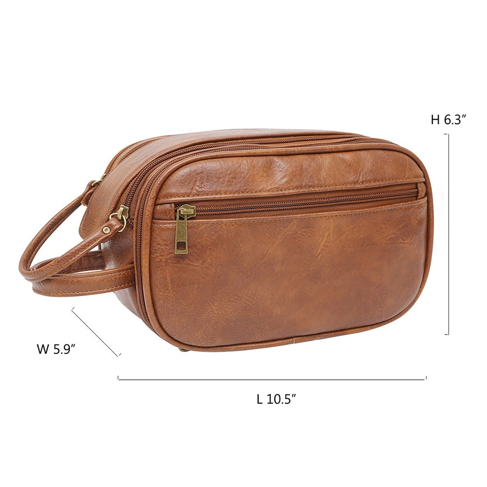 LoungeYard | Mermaid Dream Waterproof Leather Travel Makeup Storage Bag — product view 7