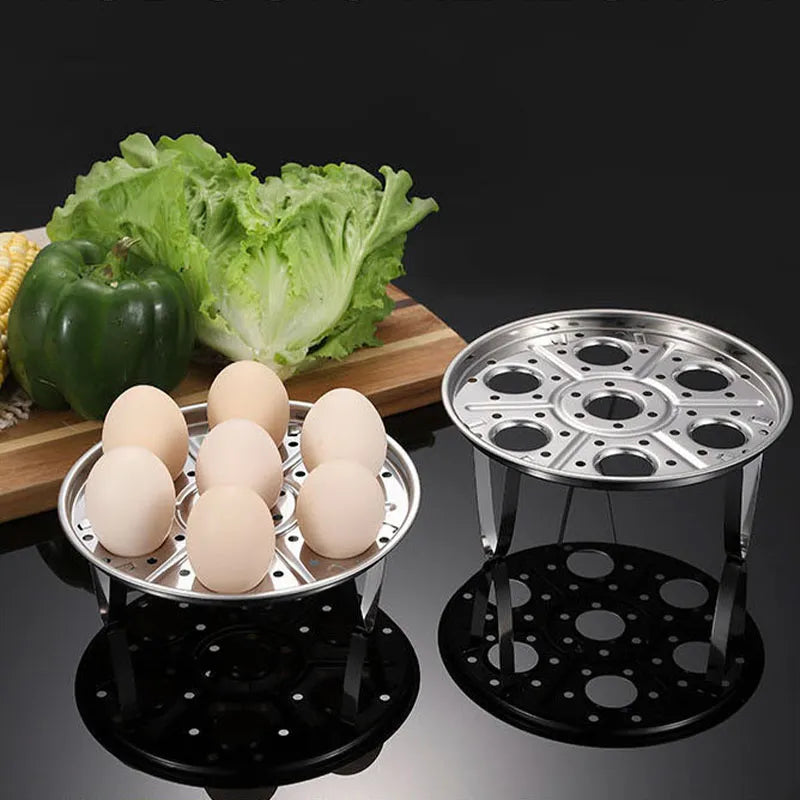 LoungeYard | Stainless Steel Quick Egg Steamer Rack — product view 3