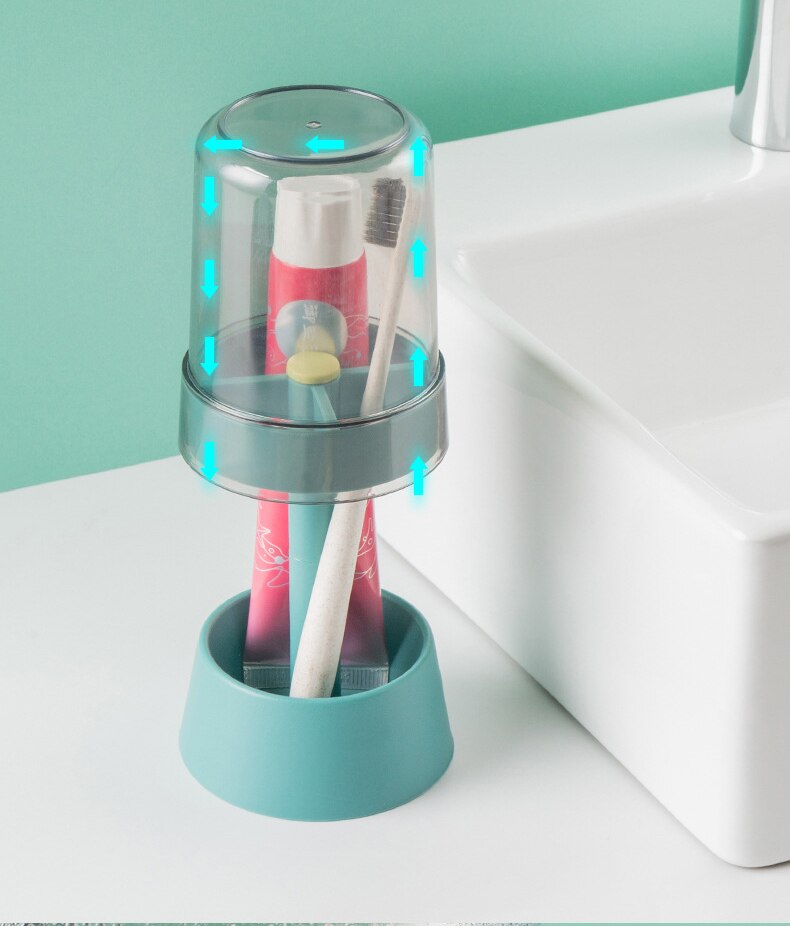 LoungeYard | Creative Anti-Dust Protective Toothbrush Holder — product view 2