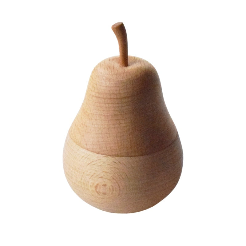 LoungeYard | Wooden Pear Toothpick Holder — product view 1