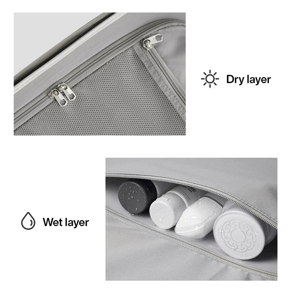 LoungeYard | Hard Shell Suitcase with Wide Handle – Oslo Metropolitan — product view 3