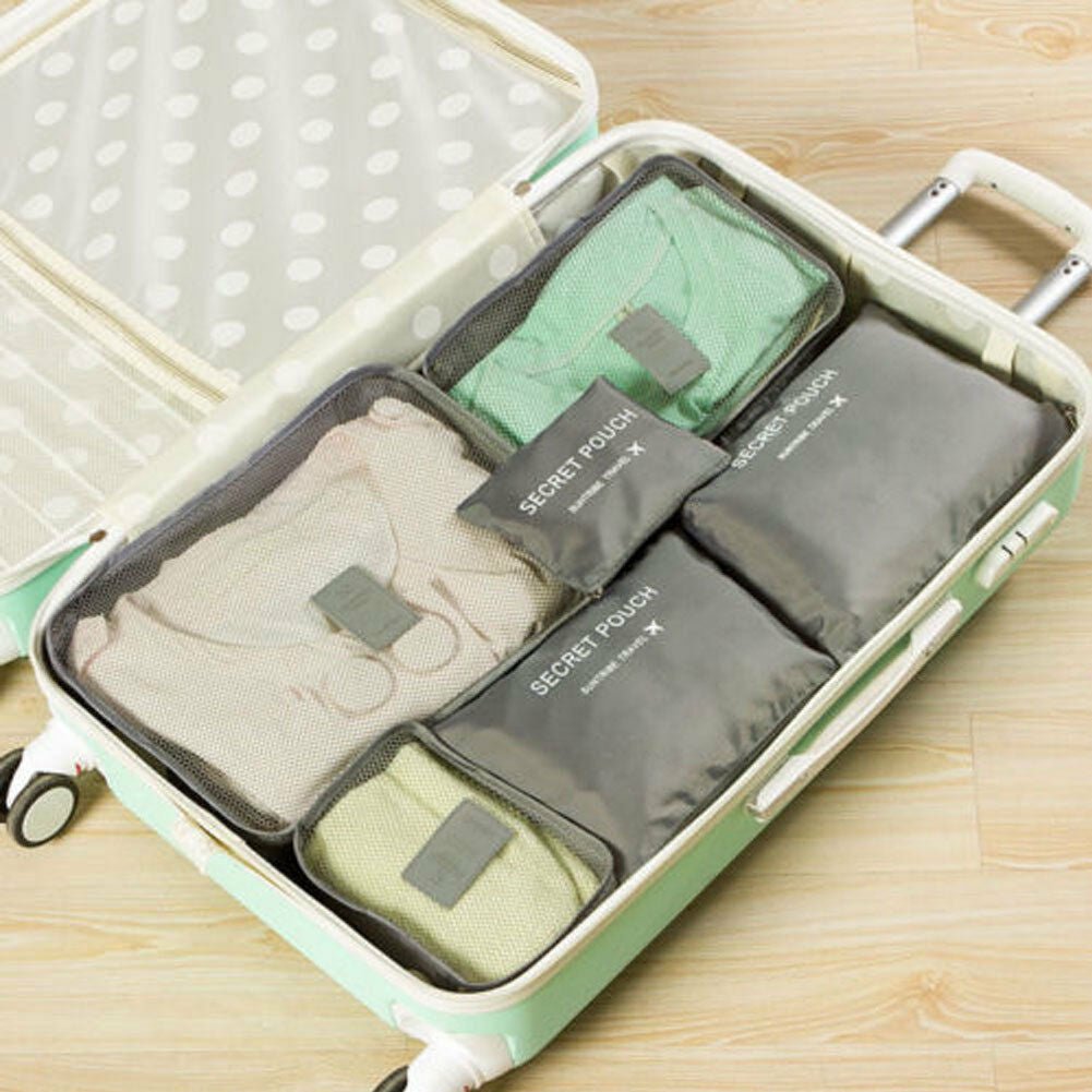 LoungeYard | Organizer Luggage Packing Cubes Inner Pockets (6 Pieces) — product view 2