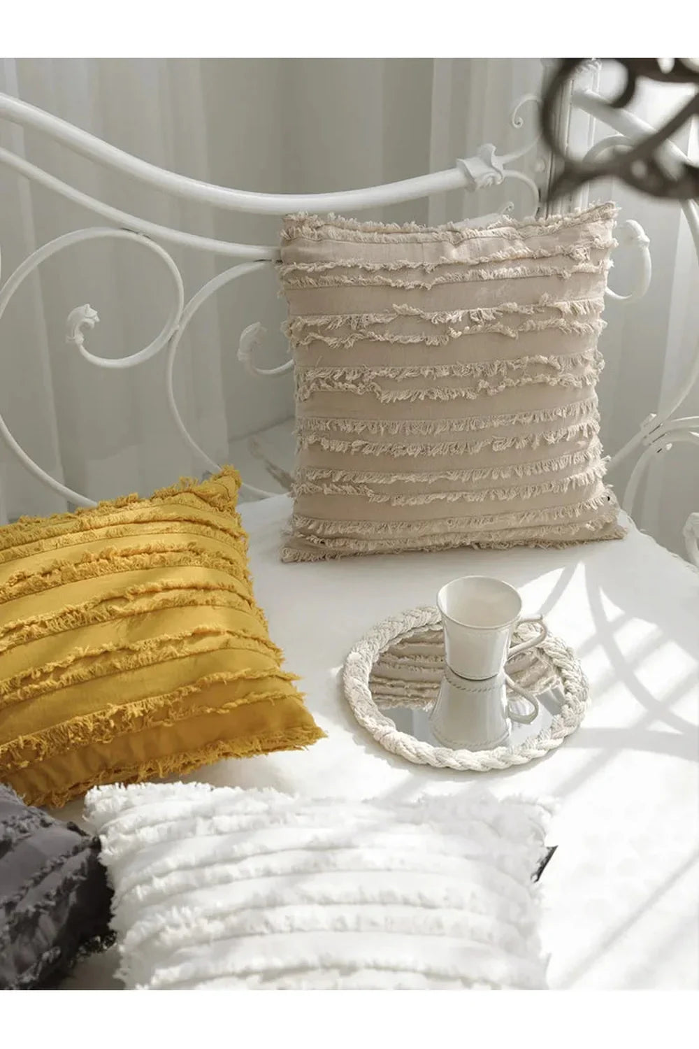 Cotton style pillowcase | LoungeYard — product view 4