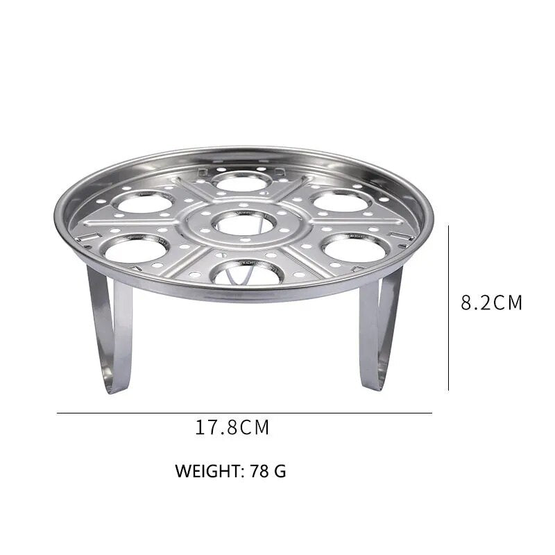 LoungeYard | Stainless Steel Quick Egg Steamer Rack — product view 7