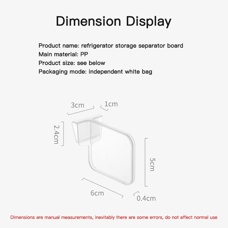 LoungeYard | Refrigerator Storage Divider Board — product view 5