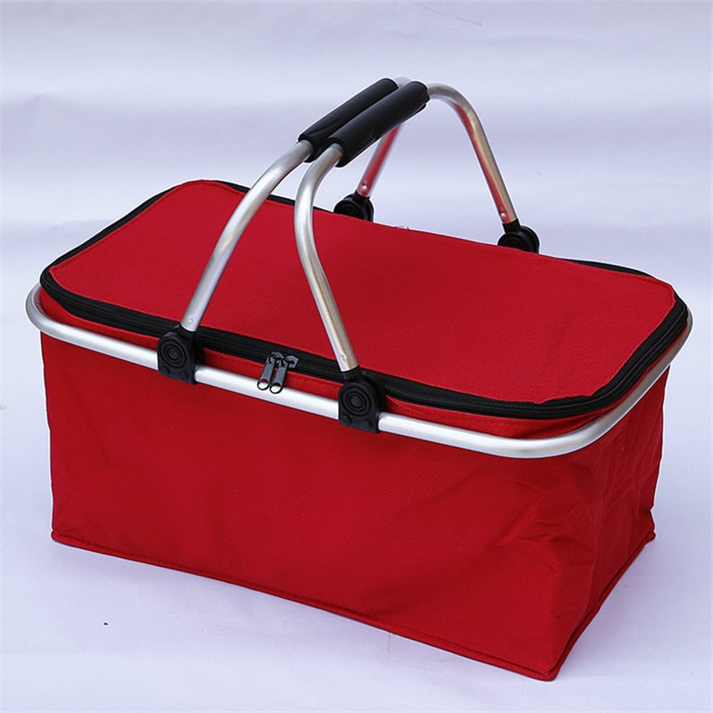 LoungeYard | Travel Fresh Cooler Foldable Camping Basket — product view 1