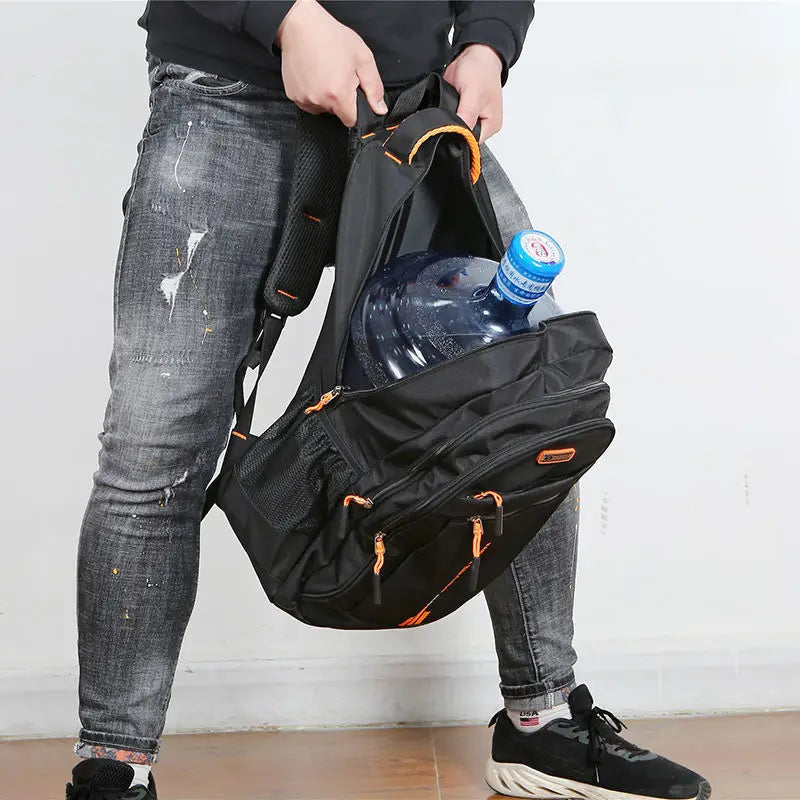 UrbanHike Backpack - Stylish Waterproof Oxford Backpack LoungeYard — product view 3