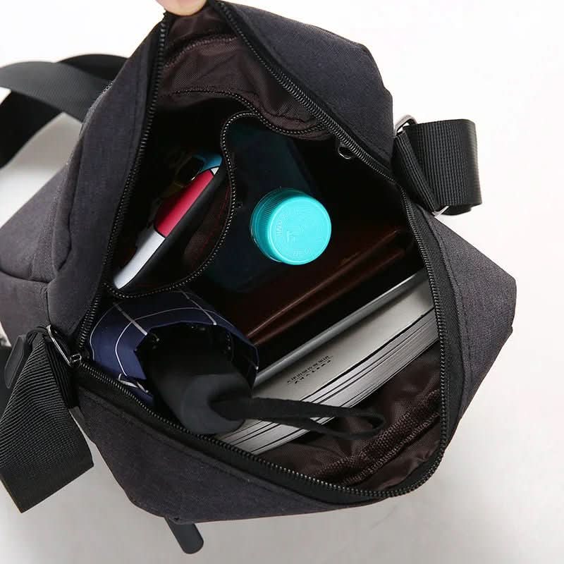 LoungeYard | Men's Shoulder Bag with Anti-Theft Design — product view 6