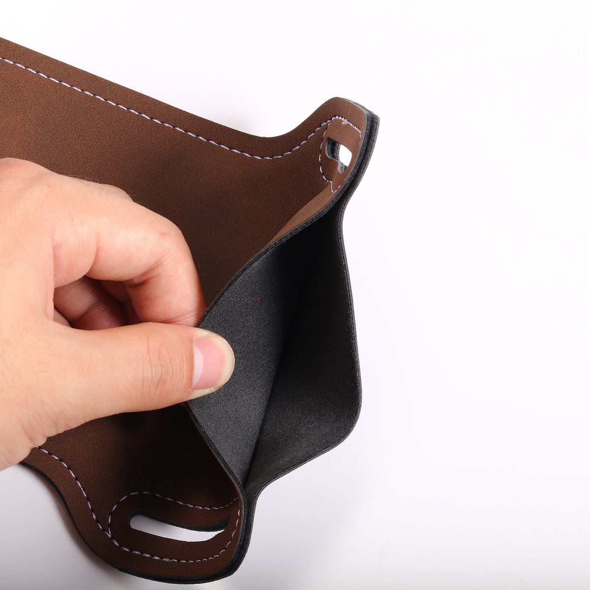 LoungeYard | Retro Leather Waist Phone Holder — product view 4