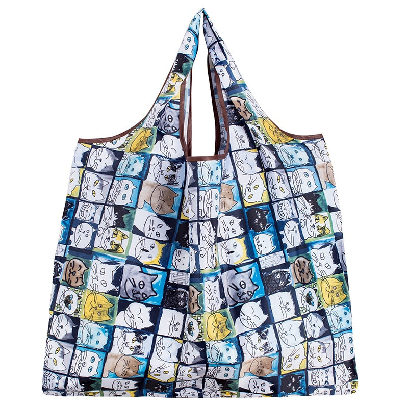 LoungeYard | Foldable Large Thick Reusable Shopping Bag — product view 1