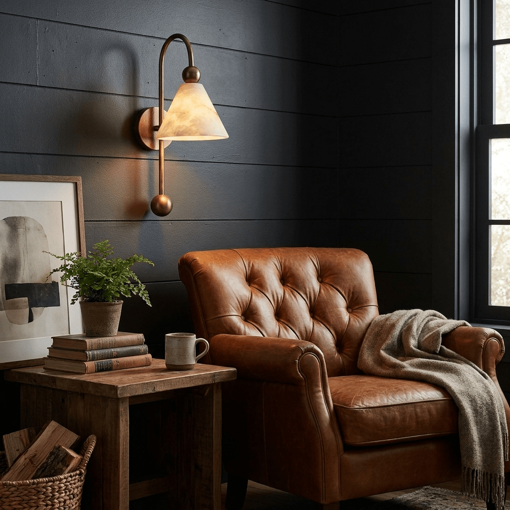 Holloway Antique Bronze Cone Sconce — product view 3