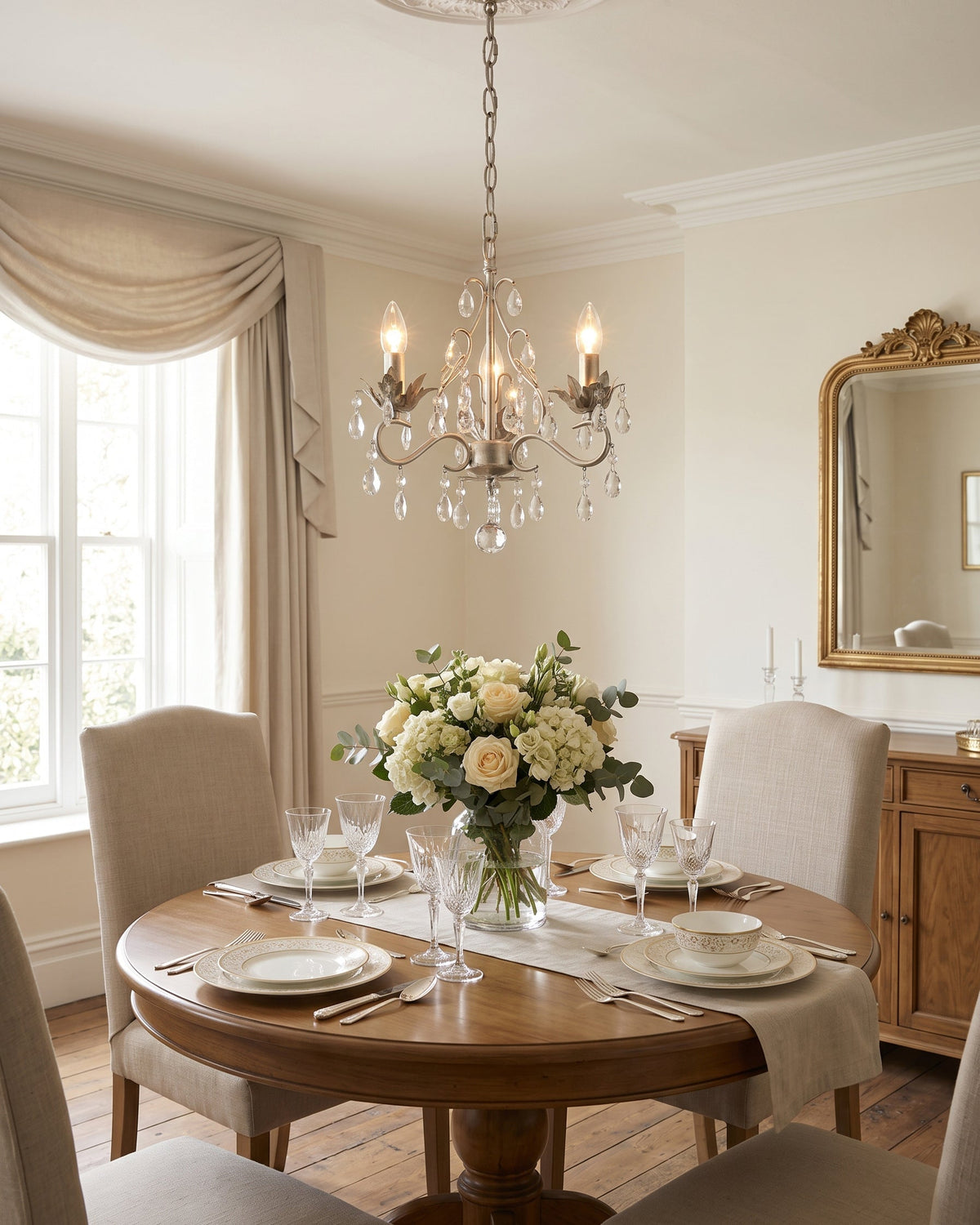 Honorine Crystal Pendant Light — product view 5