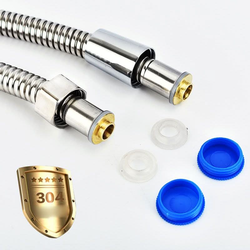 LoungeYard | Flexible Stainless Steel Shower Hose with Standard Connection — product view 2