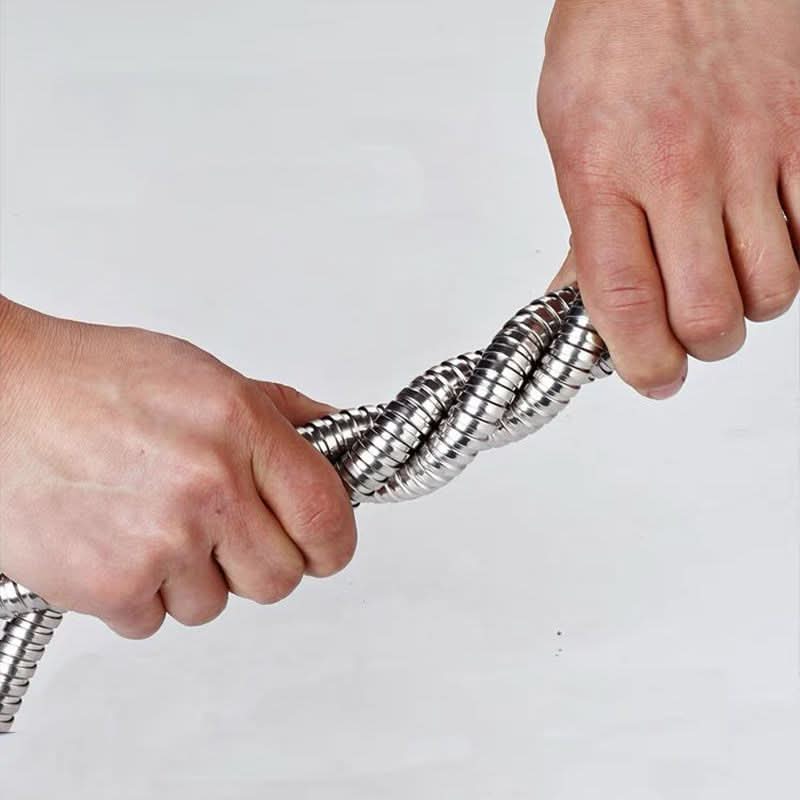 LoungeYard | Flexible Stainless Steel Shower Hose with Standard Connection — product view 4