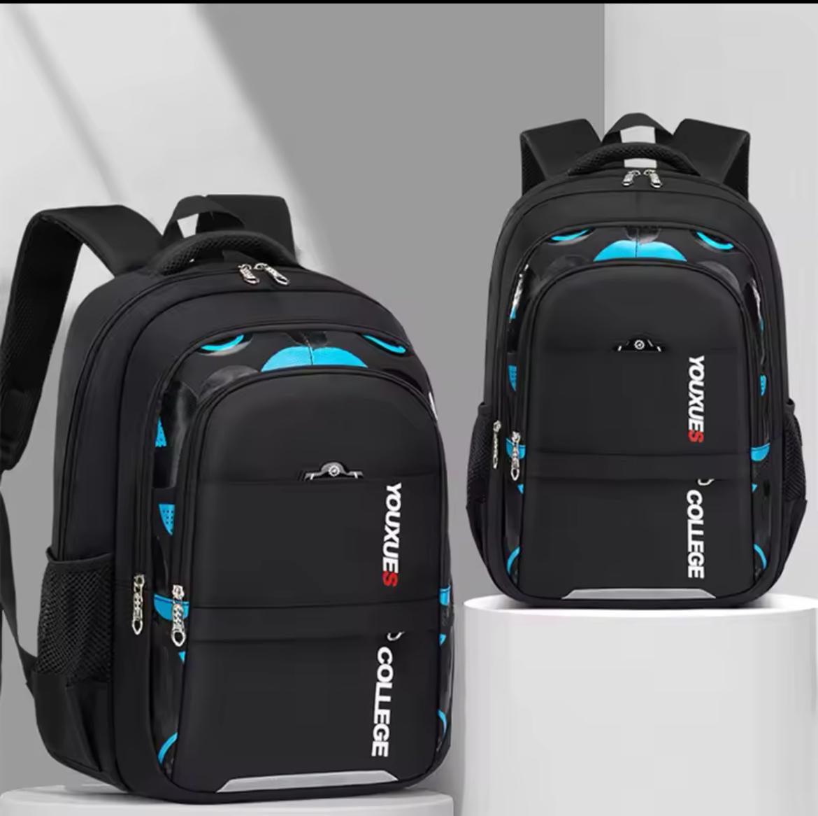 LoungeYard | Large School Backpack for Kids Waterproof Backpack — product view 2