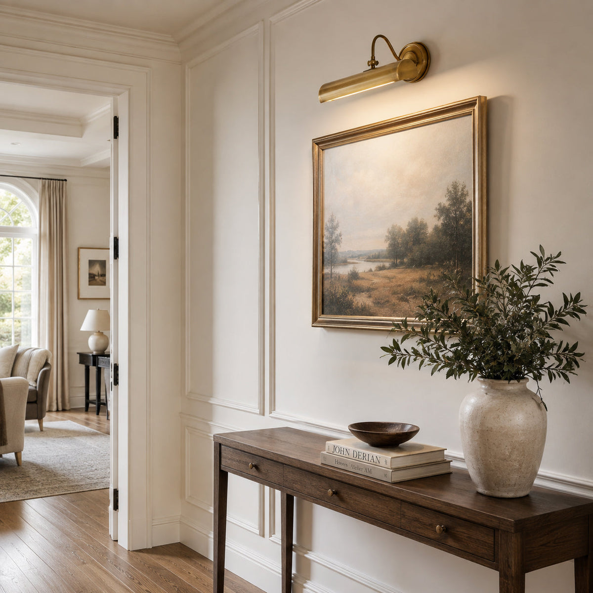 Imbrie Brass Wall Sconce — product view 4