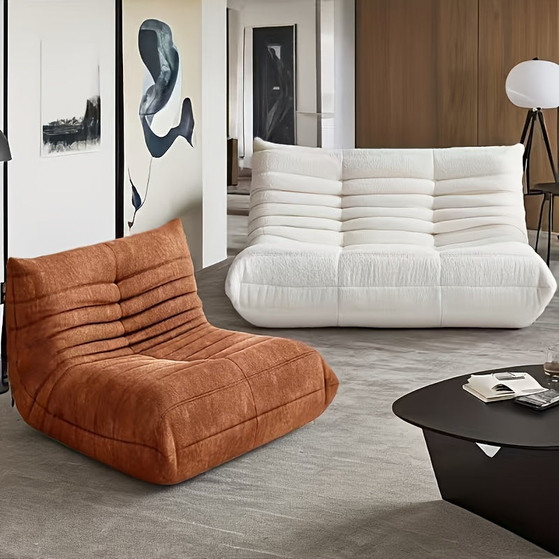 Sleeper Sofa | Fleece Beanbag Sofa with Deep Foam Seating — product view 3