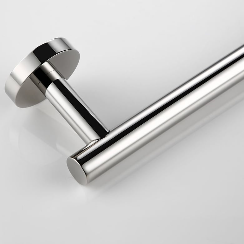 LoungeYard | KOL Towel Holder Black | Wall Towel Holder in Stainless Steel — product view 4