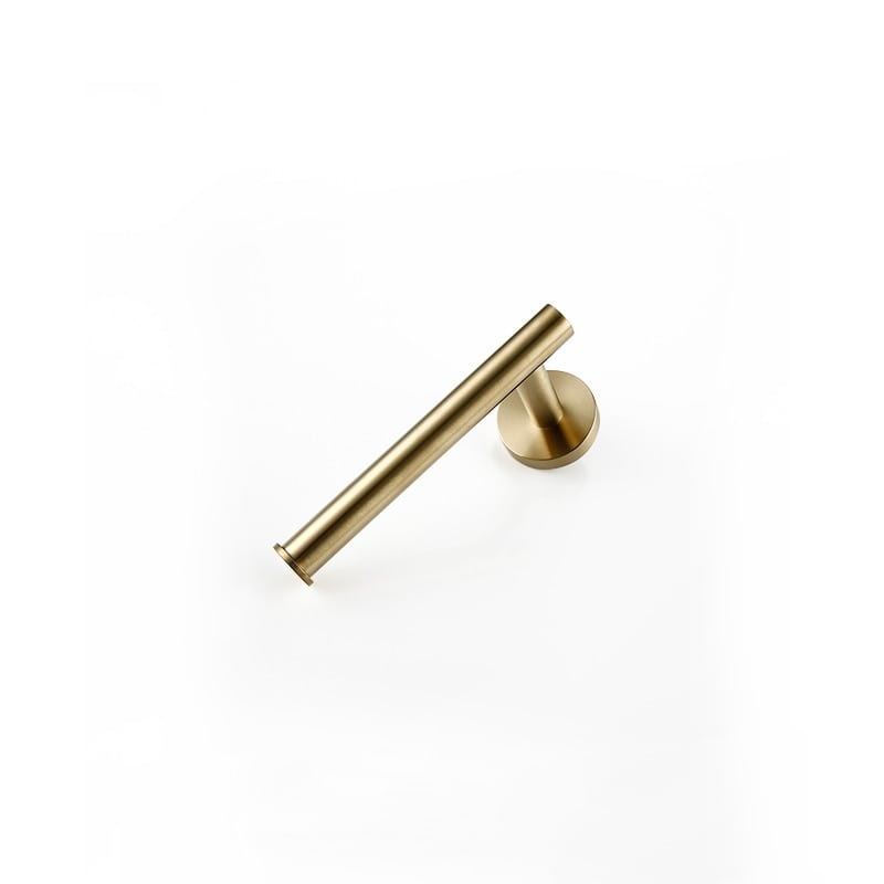 LoungeYard | KOL | Round stainless steel toilet paper holder for bathroom — product view 1