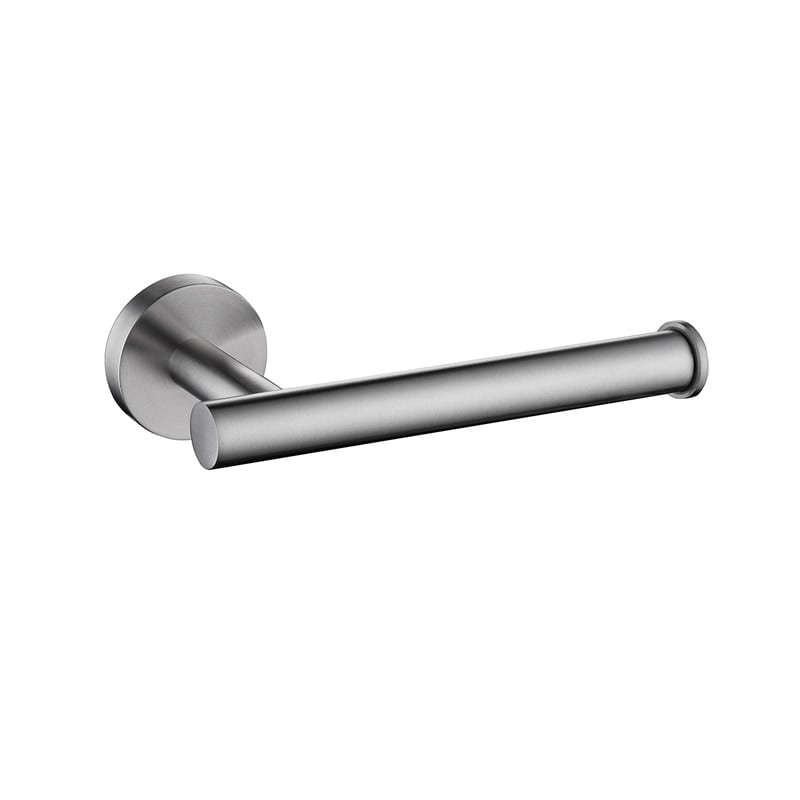 LoungeYard | KOL | Round stainless steel toilet paper holder for bathroom — product view 3