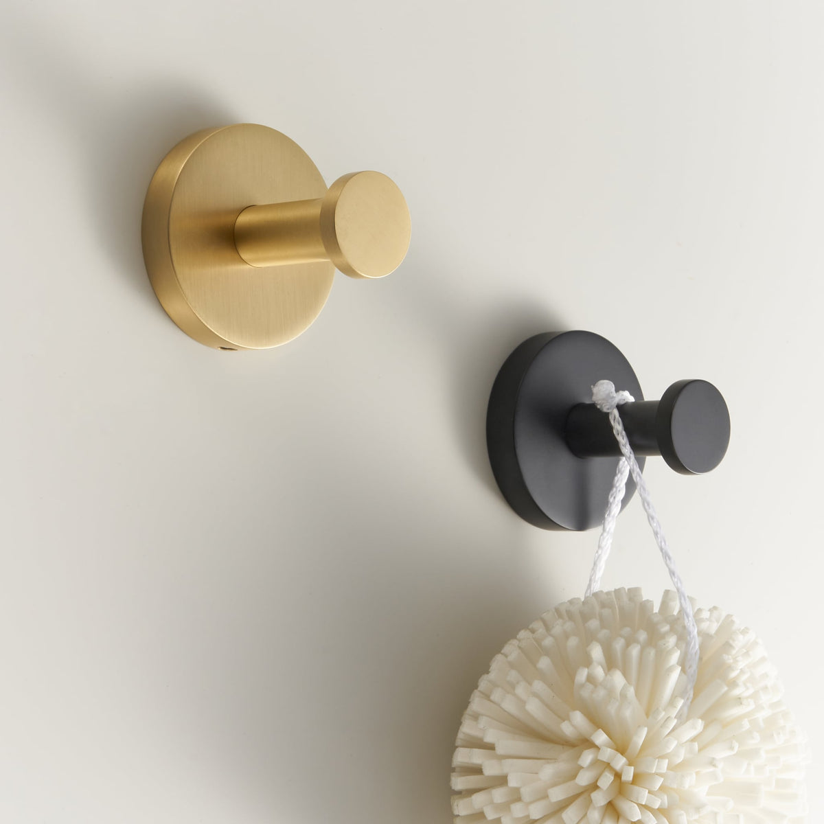 LoungeYard | KRAM Solid Brass Bath Hook | Contemporary Hook — product view 5